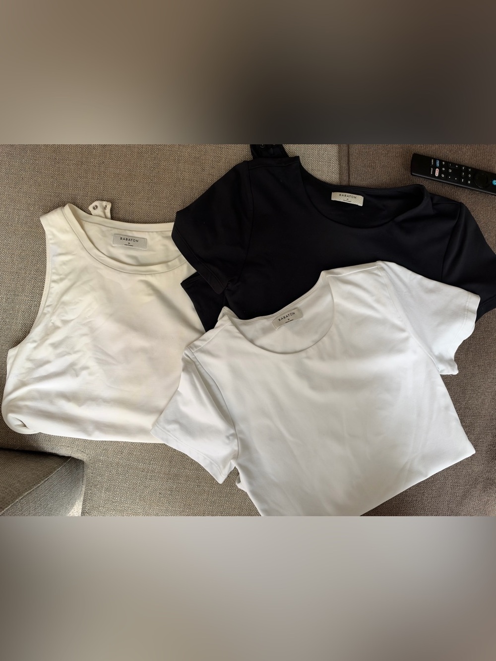 3 Babaton bodysuits
